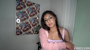 Brace Face Amateur With Glasses Tries Out For Porn